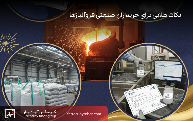 نکات طلایی برای خریداران صنعتی فروآلیاژ‌ها